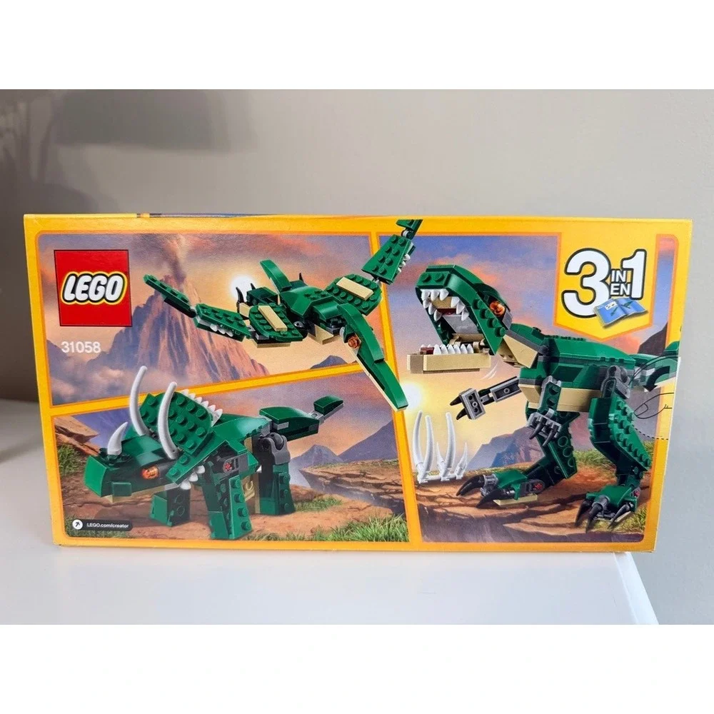 LEGO Creator Mighty Dinosaurs 31058 Kids 174pc Green 3-in-1 T-Rex NEW